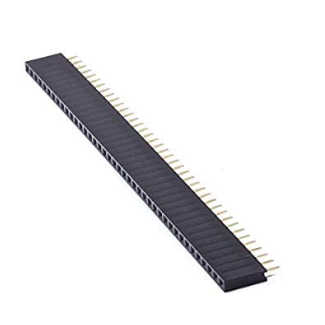 Female Header Berg Strip 1x40 Row (10 Pieces)